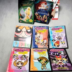 Tinker Bell. Little Mermaid.  Powerpuff Girls: 1. Powerpuff Bluff. Meet the Beat